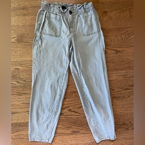 1822 denim green pull on pants